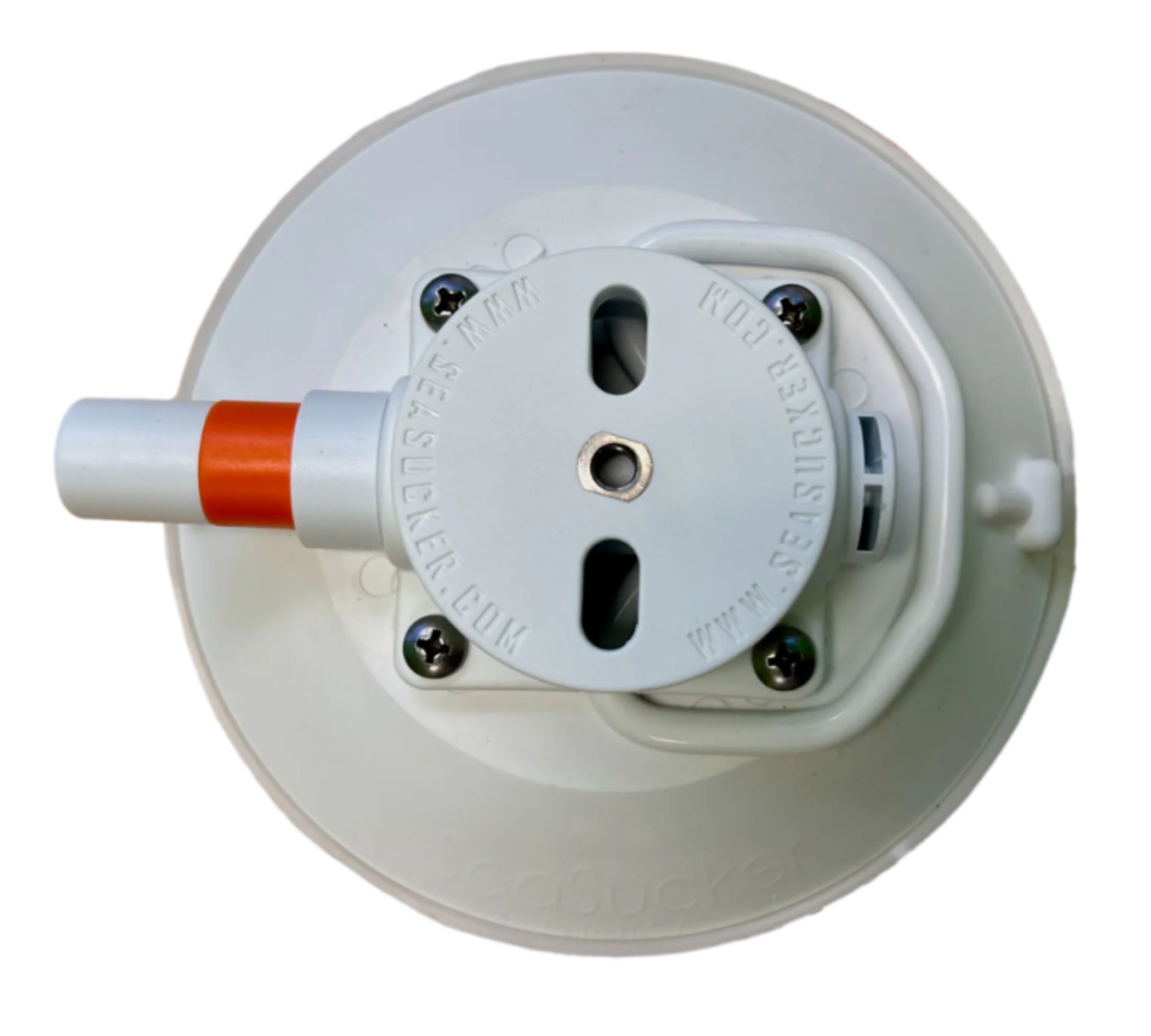 Picture of SeaSucker 6in. SeaSucker w/Flat-Top Stainless Steel D-Ring - White