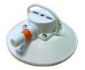 Picture of SeaSucker 6in. SeaSucker w/Flat-Top Stainless Steel D-Ring - White