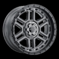 Picture of Weld Off-Road Crux 20x10in / 6x135 BP / ET -18 / 106.1mm Bore - Satin Gunmetal / Satin Black Wheel
