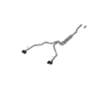 Picture of MBRP 21-24 Chevrolet Suburban XL 5.3L 3in T304 SS 2.5in Dual Split Carbon Fiber Cat-back