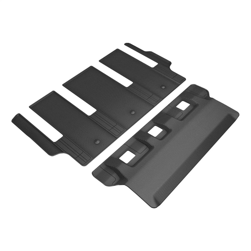 Picture of 3D MAXpider ACE Kagu-3rd Row-Black Floor Mats - L1TY27631509