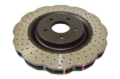 Picture of DBA 08-16 Mitsubishi Lancer Evolution Rear 4000 Series Drilled Wavey Rotor