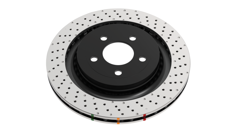 Picture of DBA 2003 Mitsubishi Lancer Evolution Front 4000 Series Drilled Wavey Rotor