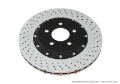 Picture of DBA 01-03 Acura CL Front 5000 2-Piece Drilled & Slotted Rotor w/Black Hat