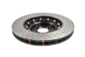 Picture of DBA 22-23 Hyundai Kona N Front 5000 Series 2-Piece Drilled Rotor w/Black Hat