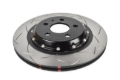 Picture of DBA 17-23 Tesla Model 3 Rear 5000 Series 2-Piece Slotted Rotor w/Black Hat