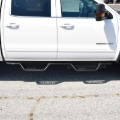 Picture of Westin 04-13 Chevrolet Silverado Outlaw Drop Nerf Step Bar - Textured Black
