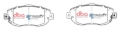 Picture of DBA Street Series Brake Pads - DB1395SS