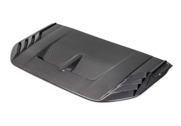 Picture of Ford Racing 22-24 Ford Bronco Raptor Carbon Fiber Hood Vent - Gloss Finish