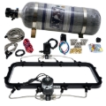 Picture of Nitrous Express Holley Hi-Ram Dry Direct Port Plate Nitrous System w/ 12lbs Bottle