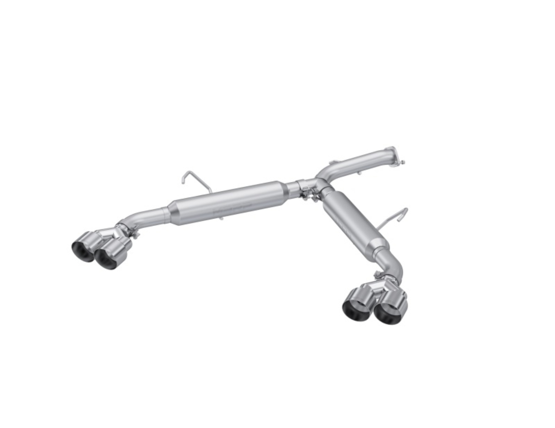 Picture of MBRP 22-24 Kia Forte GT Armor Lite AL Steel 2.5in Axle Back Exhaust w/ SS Quad Tips