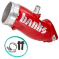 Picture of Banks Power 17-24 Chevrolet/GMC 2500/3500 6.6L Duramax L5P Monster-Ram Turbo Inlet Elbow - Red