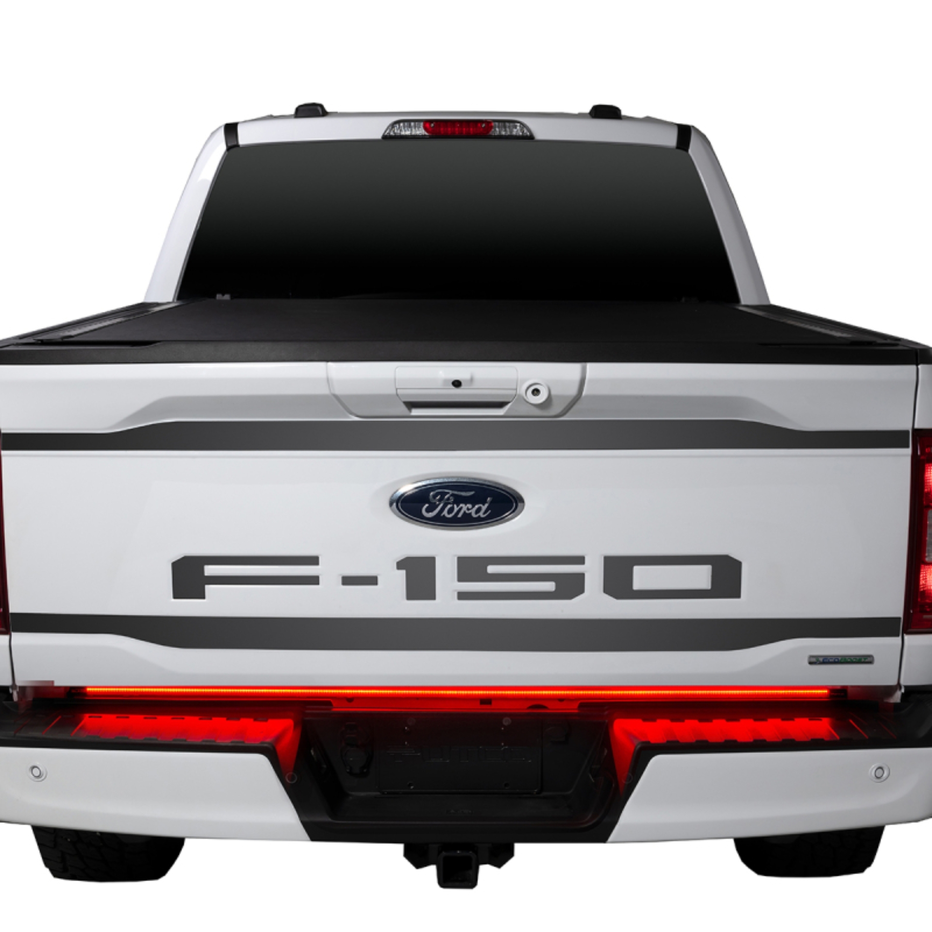 Picture of Putco 2024+ Ford F150 w/Factory LED Tail Light 60in Red Blade Tailgate Light Bar Plug-N-Play