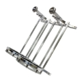 Picture of Nitrous Express Stand Up Dual Billet Bottle Bracket for 15lb Bottle (Flat Mount)