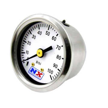 Picture of Nitrous Express Fuel Pressure Gauge (0-100 PSI)