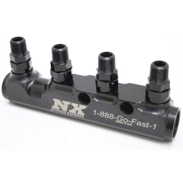 Picture of Nitrous Express Fuel Log 5 Port w/Fittings