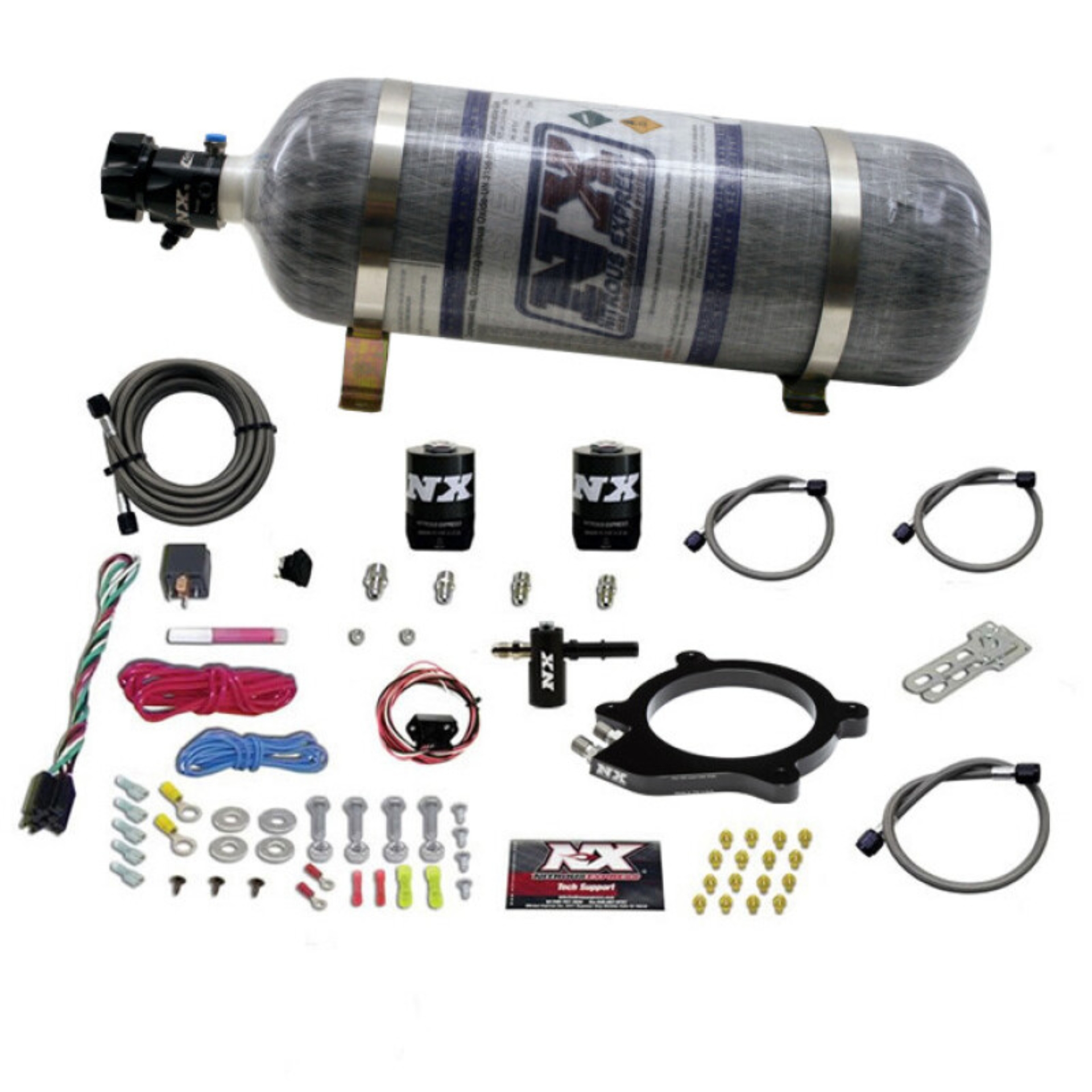 Picture of Nitrous Express GM LT4 Supercharged 6.2L Nitrous Plate System (50-250hp)