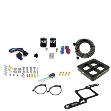 Picture of Nitrous Express Dry Dual Stage Billet Crossbar Plate System 100-1000hp (4500 Flange) w/o Bottle