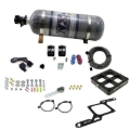 Picture of Nitrous Express Dry Dual Stage Billet Crossbar Plate System 100-1000hp (4500Flange) w/12lb Bottle