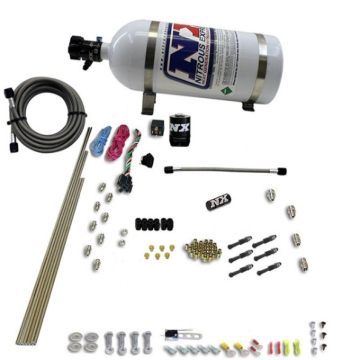 Picture of Nitrous Express 6-Cyl Dry Direct Port Nitrous System 15lb Bottle