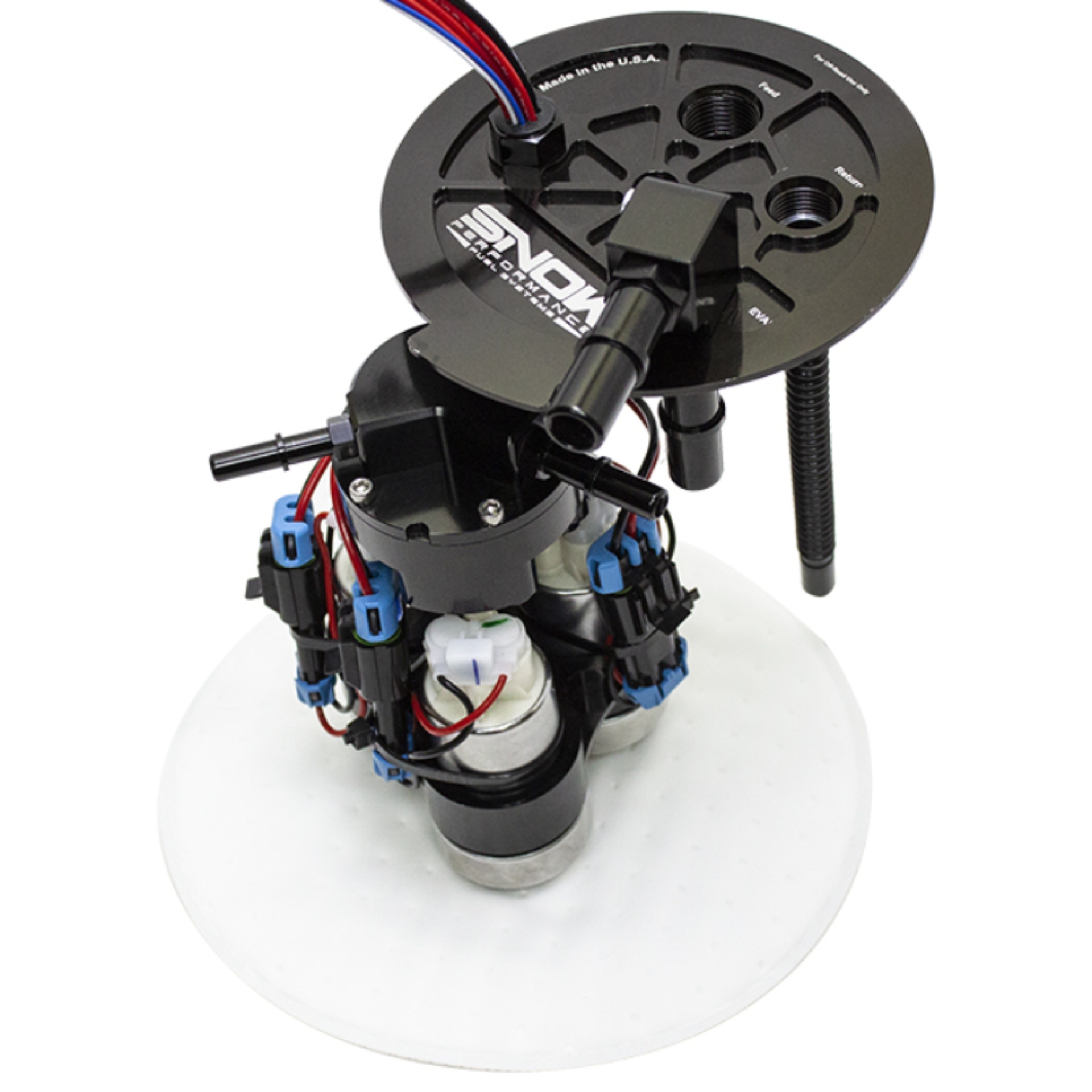 Picture of Snow Performance Chevrolet Camaro 6th Gen Race Fuel Hat (Triple Pump)
