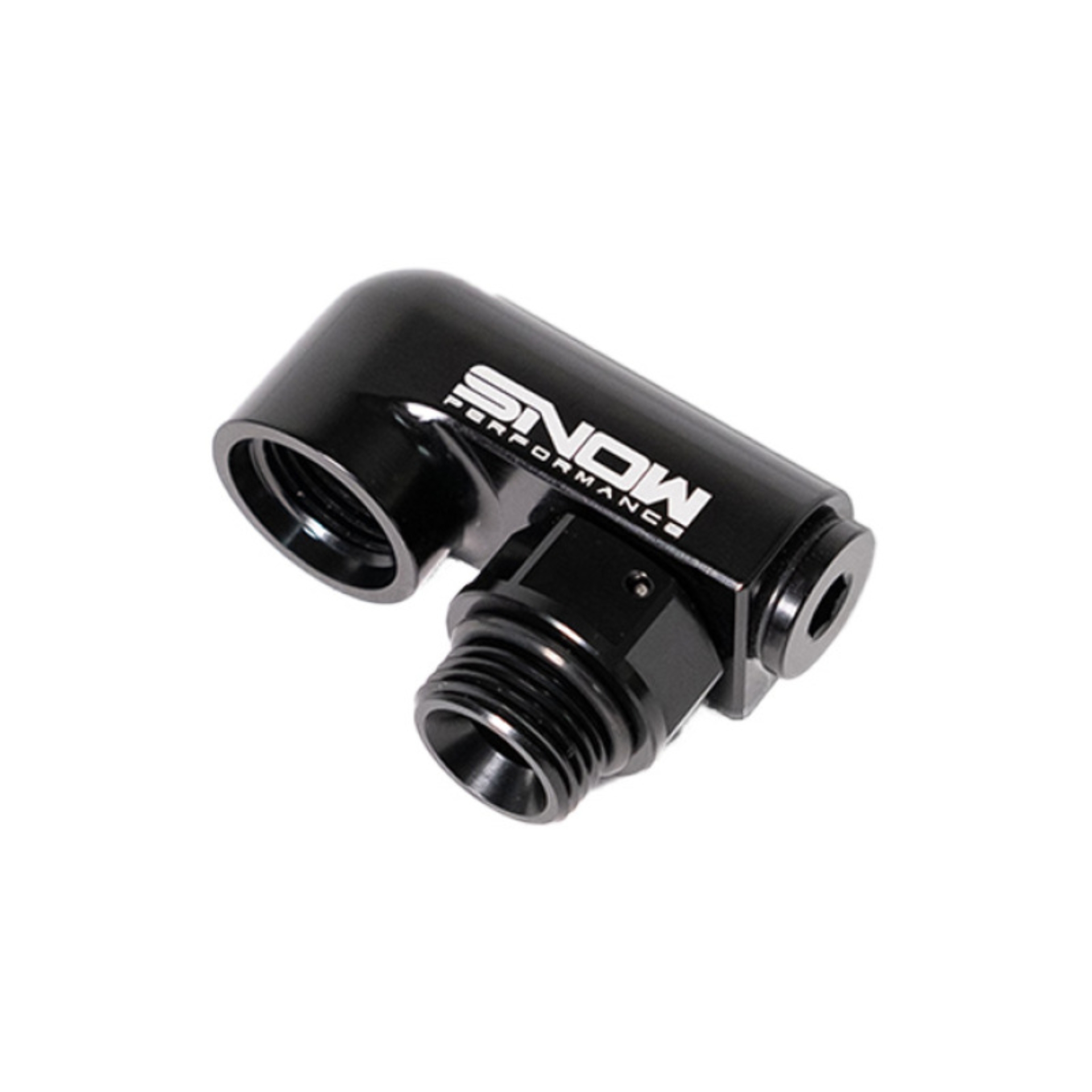 Picture of Snow Performance Fuel Rail 180 Deg -8 Orb Male to -8 Orb Female