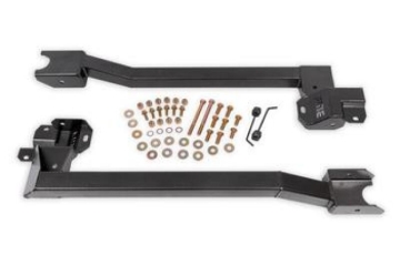 Picture of BMR 74-81 GM 2nd Gen F-Body Bolt-On Subframe Connectors - Black Hammertone