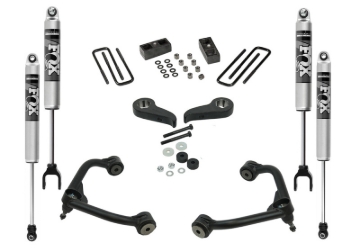 Picture of Superlift 20-24 Chevrolet Silverado / 20-24 GMC Sierra 3in Lift Kit w/ Fox 2.0 Shocks