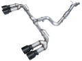 Picture of AWE Tuning 22-24 Audi 8Y S3 Track Edition Exhaust - Diamond Black Tips