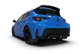 Picture of Rally Armor 23-26 Toyota GR Corolla Black Mud Flap w/Light Blue Logo