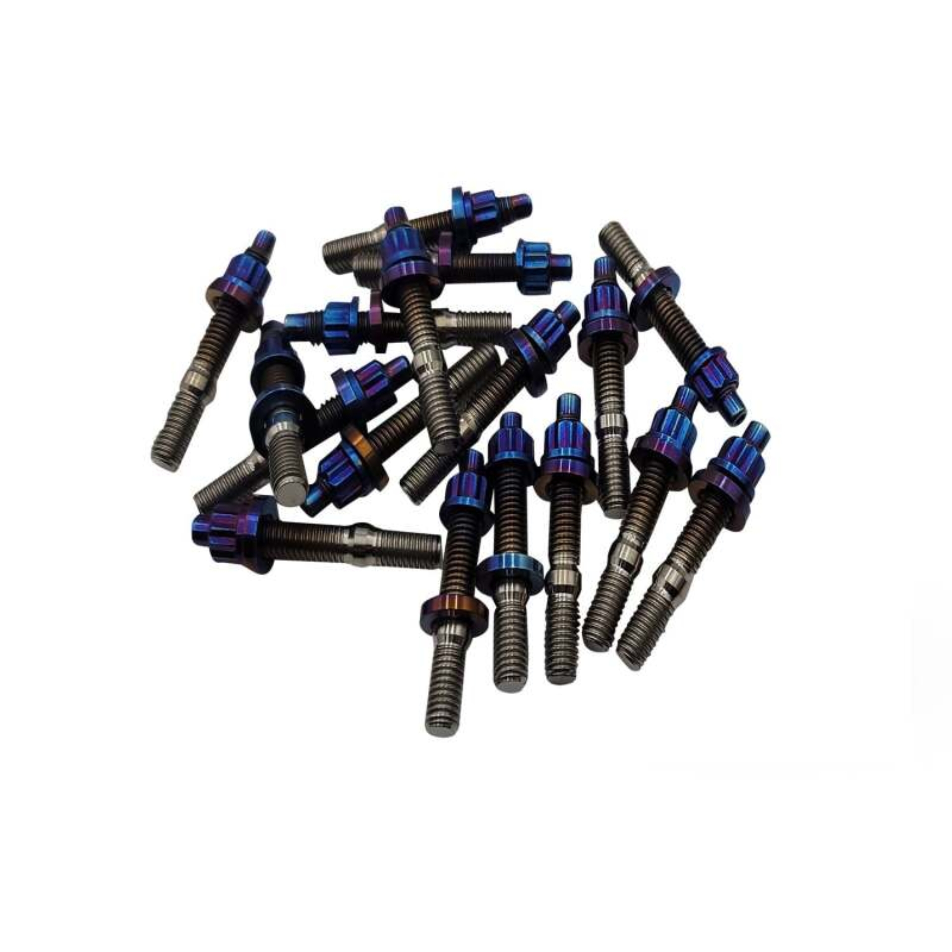 Picture of BLOX Racing Xtreme Burnt Titanium Studs M8x1.25x55mm 7 Piece Set