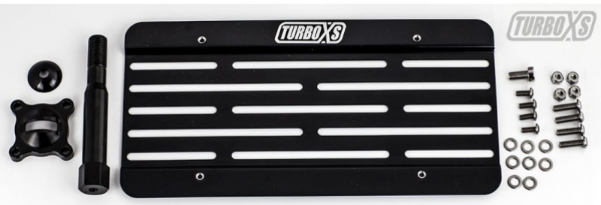 Picture of Turbo XS 20-24 Chevrolet Corvette C8 Towtag License Plate Relocation Kit