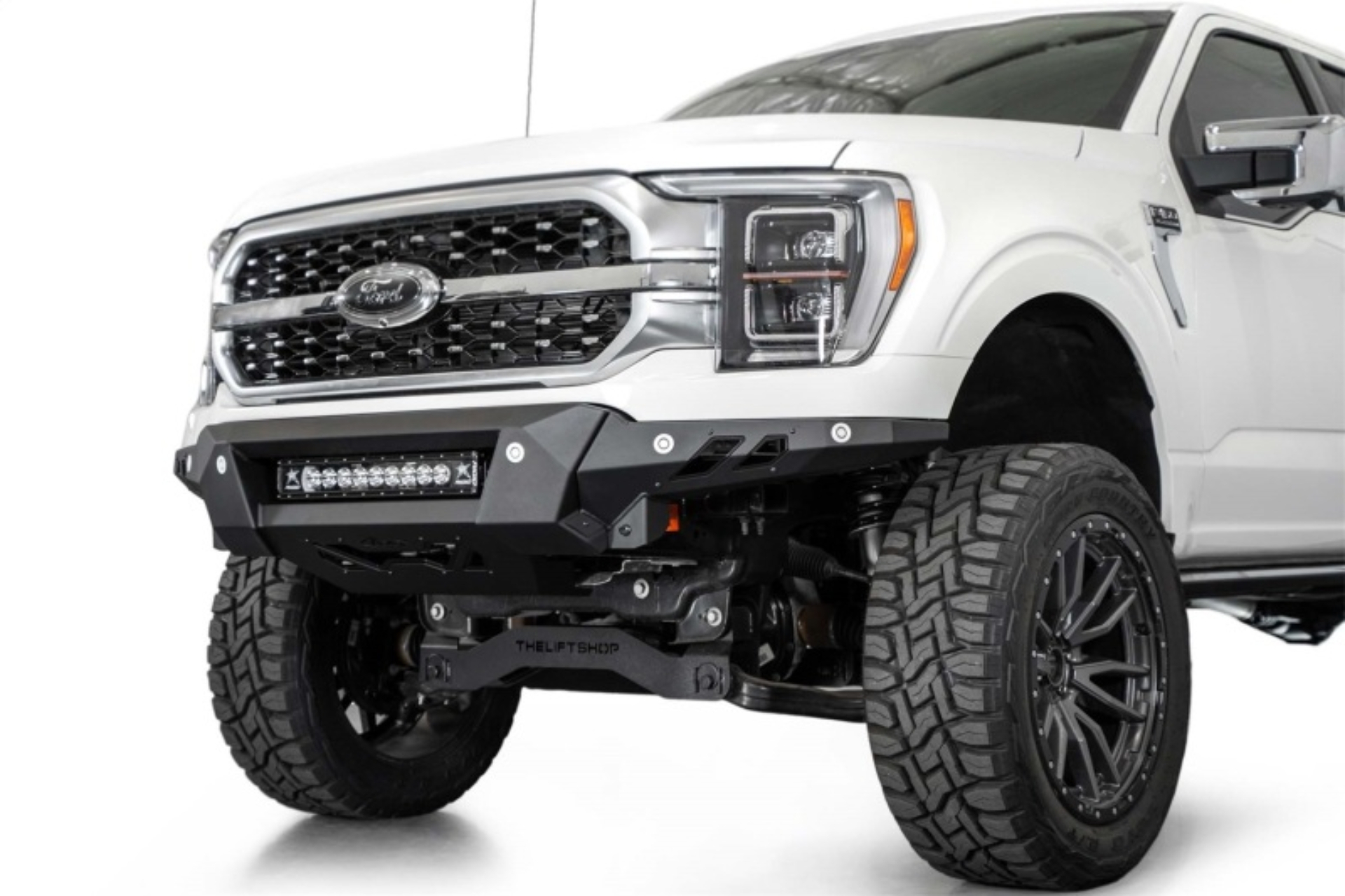 Picture of Addictive Desert Designs2021+ Ford F150 Black Label Front Bumper