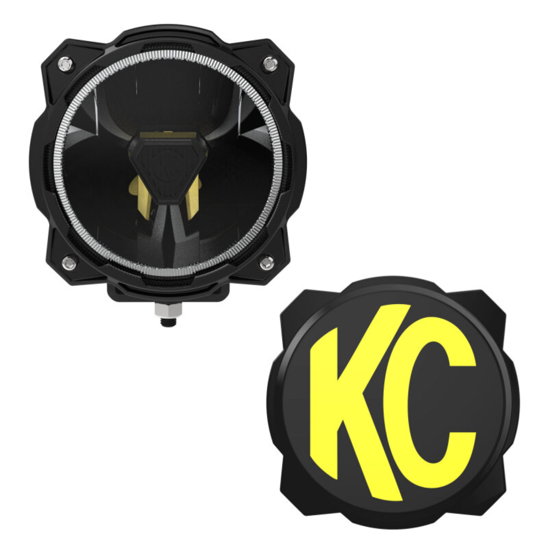Picture of KC HiLiTES Gravity Titan LED 6in. - Single Light (Spot Beam)