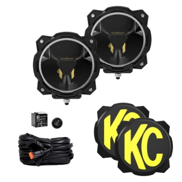 Picture of KC HiLiTES Gravity Titan LED 6in. - Pair Pack (SAE Driving Beam)