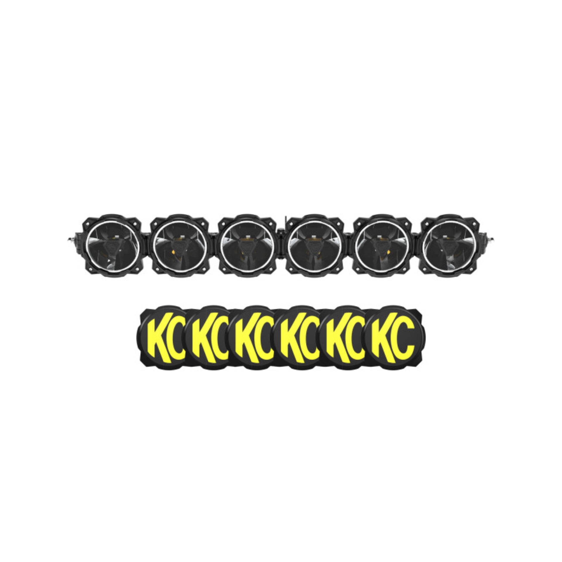 Picture of KC HiLiTES Gravity Titan LED Light Bar for Bronco Bumper - 39in. (6-Light)