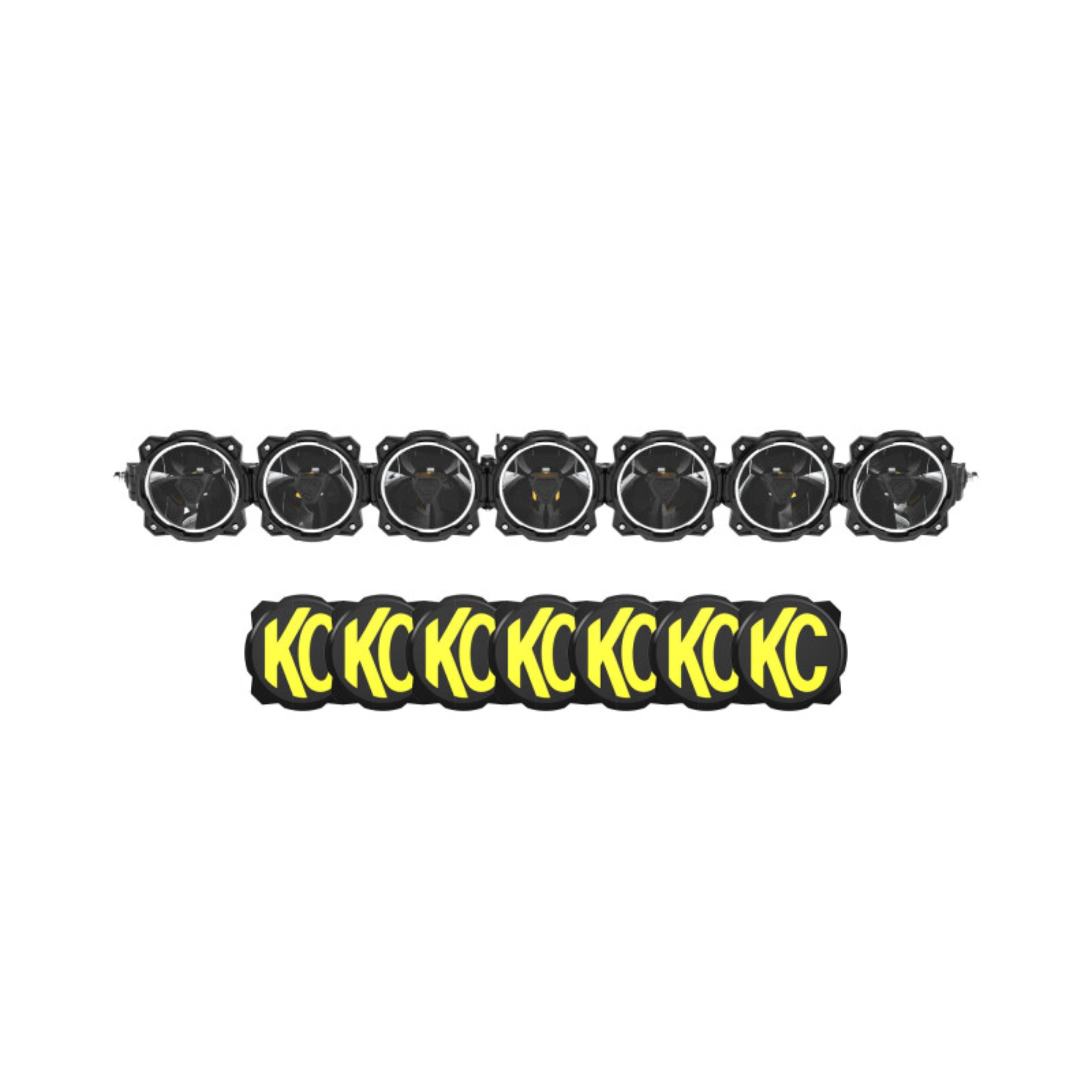 Picture of KC HiLiTES Gravity Titan LED Light Bar for 17-23 Cam-Am X3 Overhead - 45in. (7-Light)