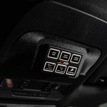 Picture of sPOD 2023+ Ford F250/F350 Super Duty Mini6 SourceLT Vehicle Power Management Kit