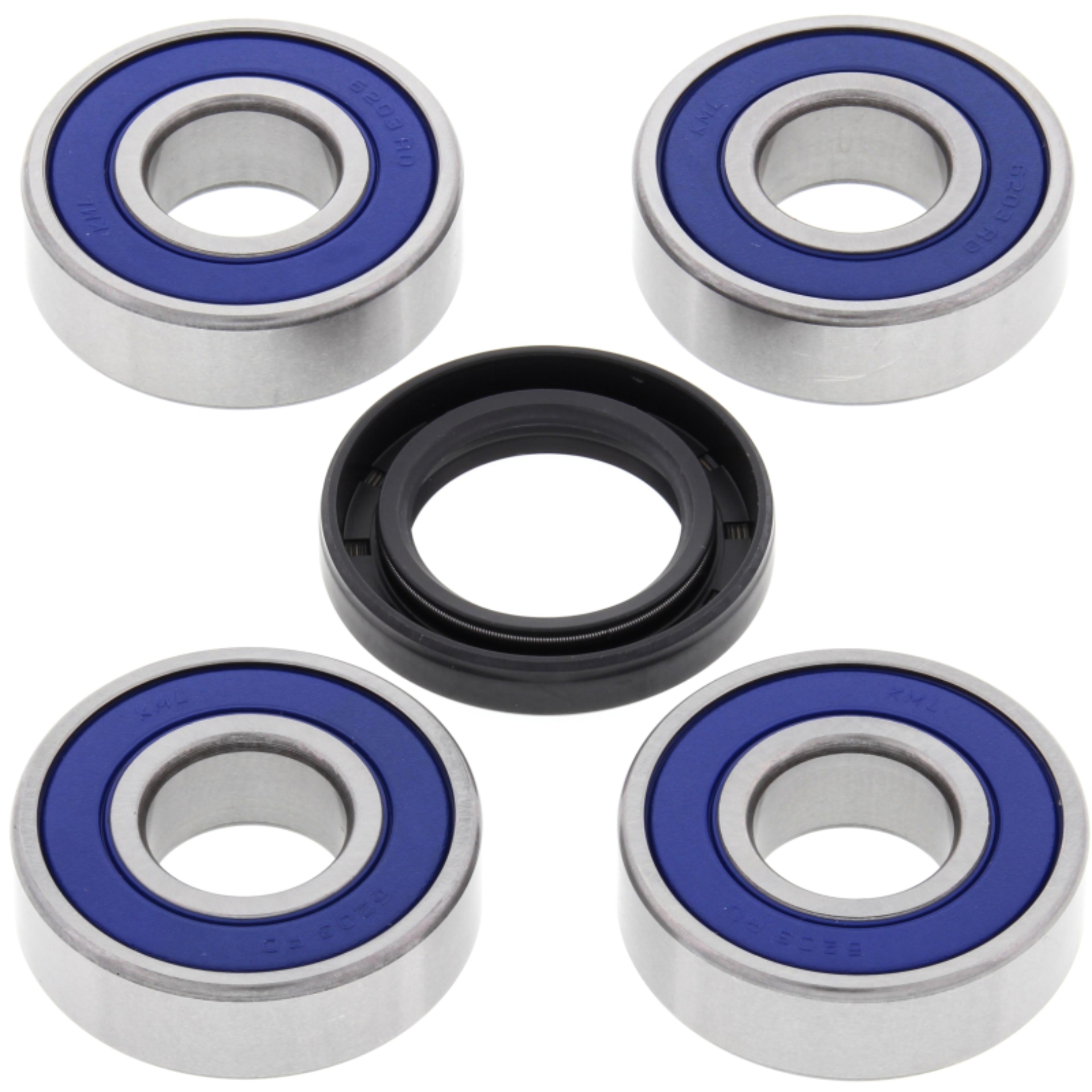 Picture of All Balls Racing 72-79 Yamaha DT250 Wheel Bearing Kit Rear