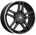 Picture of Enkei FD-05 15x7 5X114.3 38mm Offset 72.62 Bore Dia Black Machined Wheel