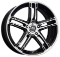 Picture of Enkei FD-05 15x7 5X114.3 38mm Offset 72.62 Bore Dia Black Machined Wheel