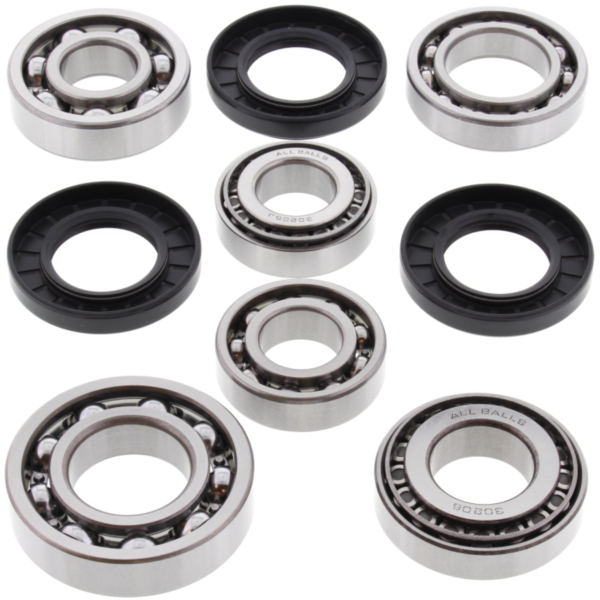 Picture of All Balls Racing 09-14 Yamaha YFM550 Grizzly Differential Bearing & Seal Kit Rear