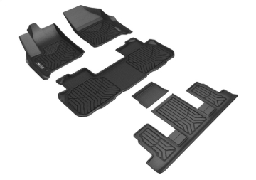 Picture of 3D MAXpider 18-23 Chevrolet Traverse 7-Seat Maxtrac Black R1 R2 R3