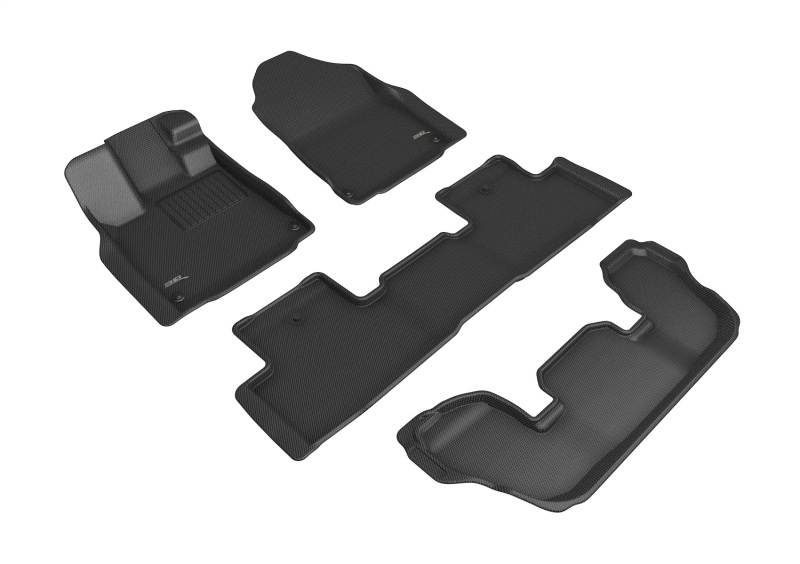 Picture of 3D MAXpider ACE Kagu-Combo-Black Floor Mats - L1AC01601509