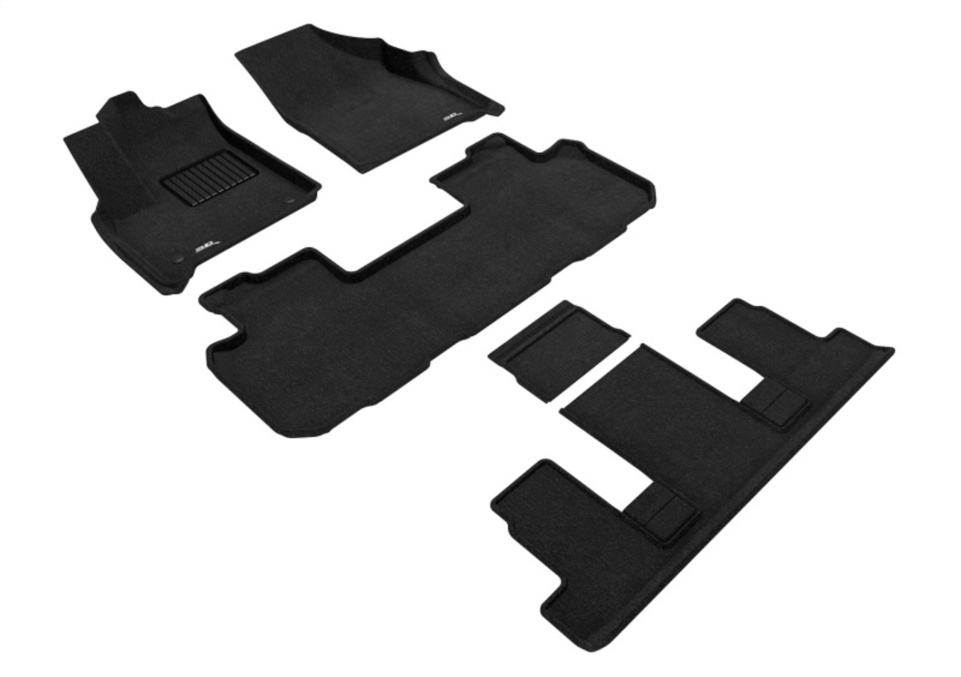 Picture of 3D MAXpider 18-21 Buick Enclave 7-Passenger Elegant Black R1 R2 R3