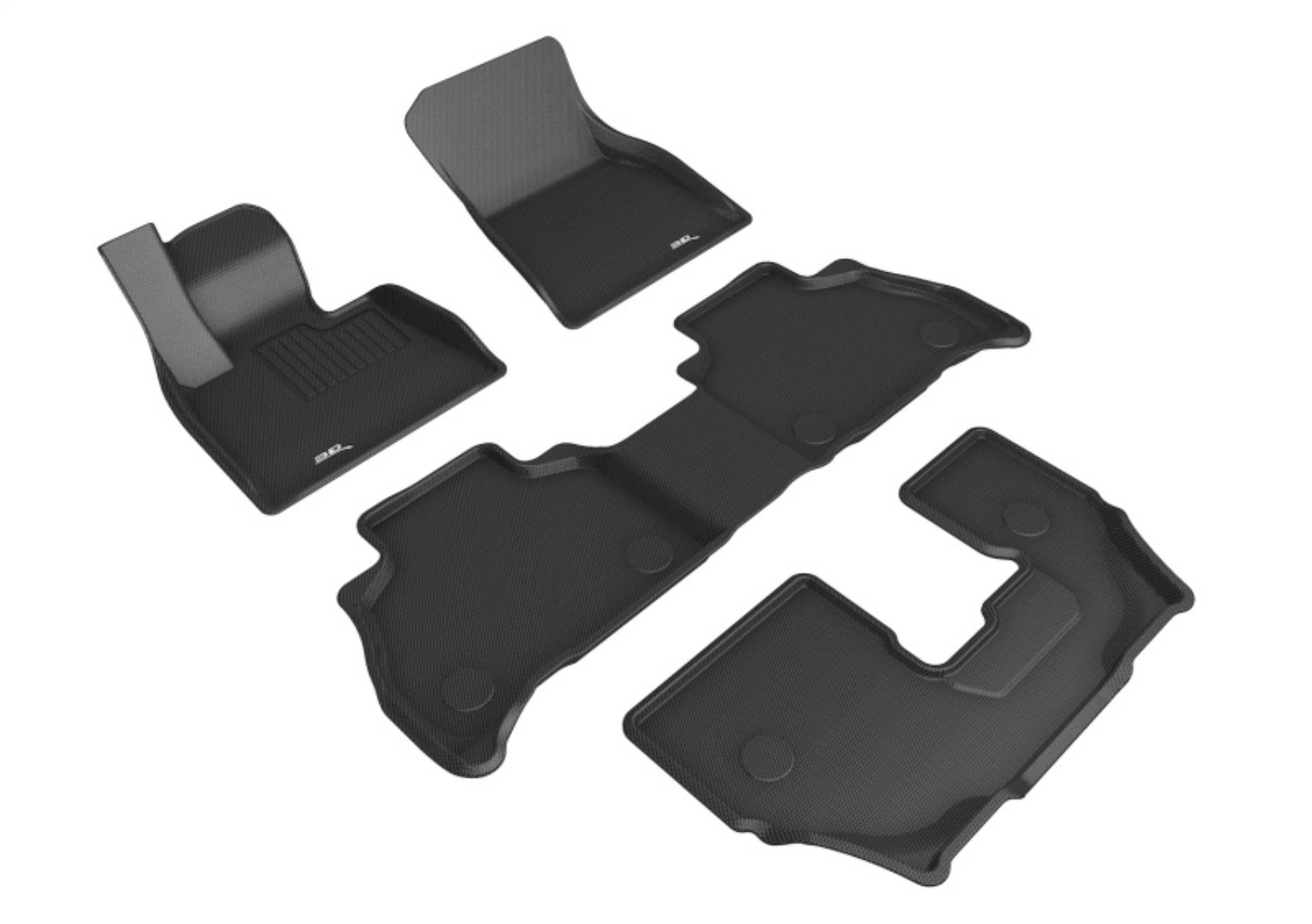 Picture of 3D MAXpider 19-24 BMW X7 (G07) 7-Passenger Kagu Black R1 R2 R3