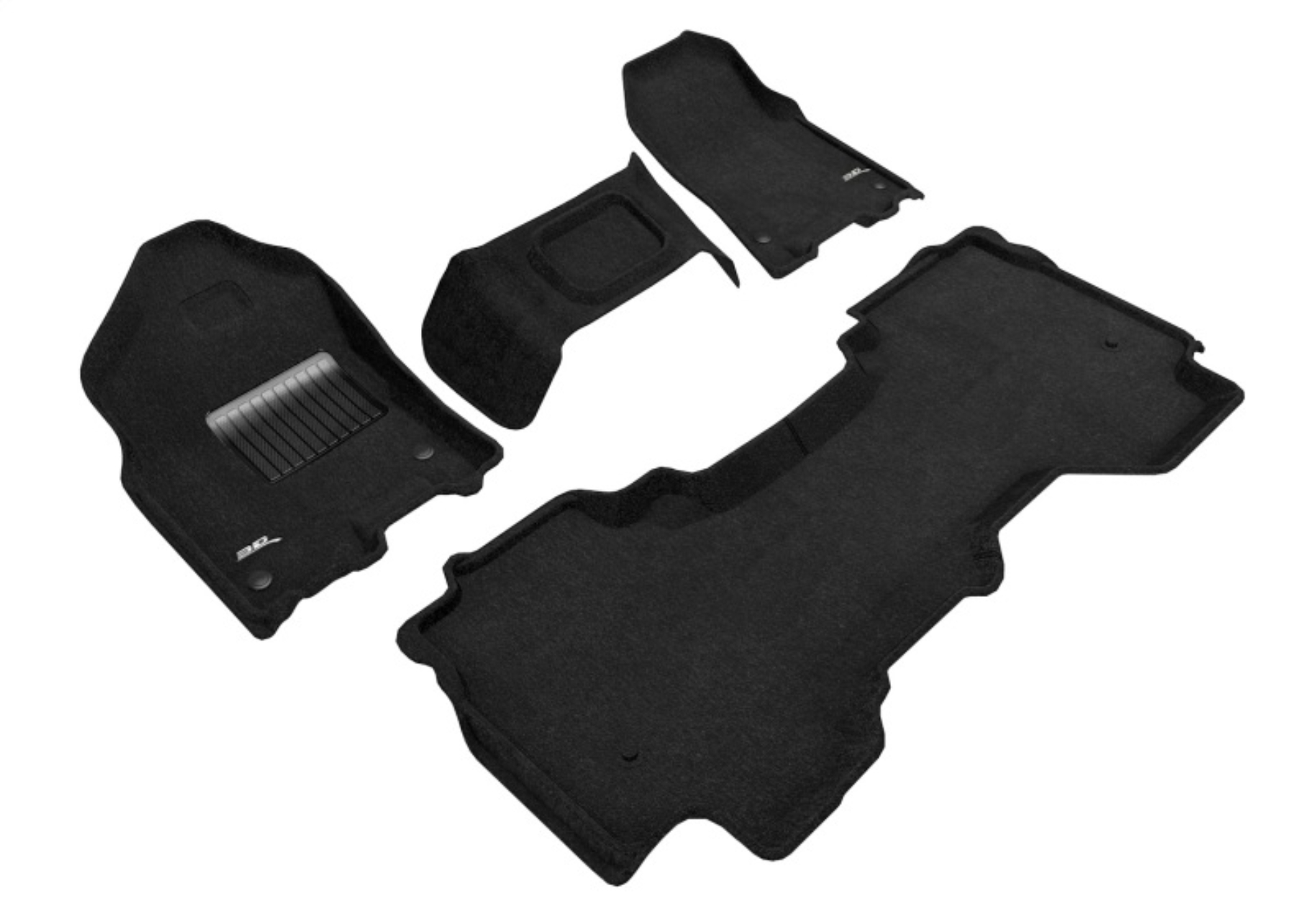 Picture of 3D MAXpider 19-24 Dodge Ram 1500 Quad Cab With Bench Front Row Elegant Black R1 R2