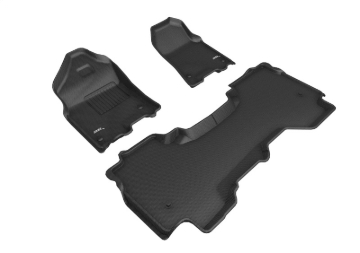 Picture of 3D MAXpider 19-24 Dodge Ram 1500 Quad Cab W/ Bucket Front Row Kagu Black R1 R2