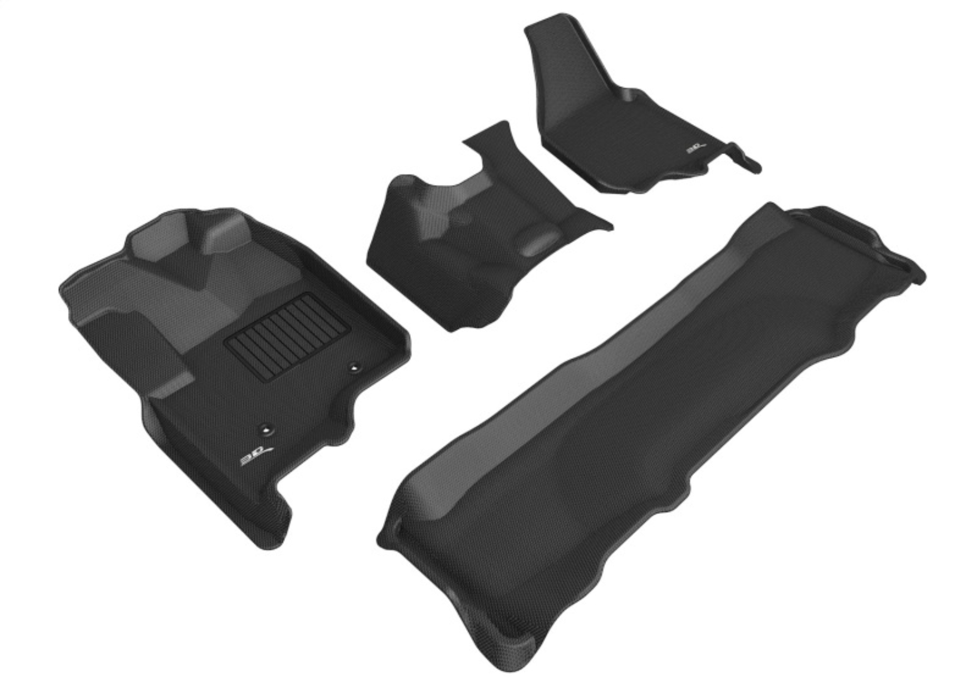 Picture of 3D MAXpider 12-16 Ford F-250 / 350 / 450 Supercrew Kagu Black R1 R2