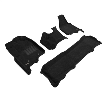 Picture of 3D MAXpider 12-16 Ford F-250 Crew Cab Elegant Black R1 R2